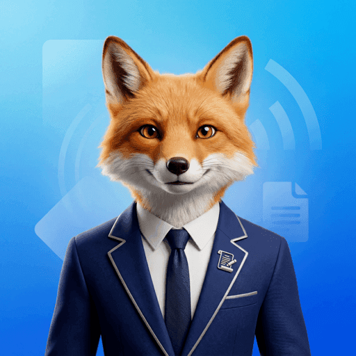 FinFlow Fox portrait